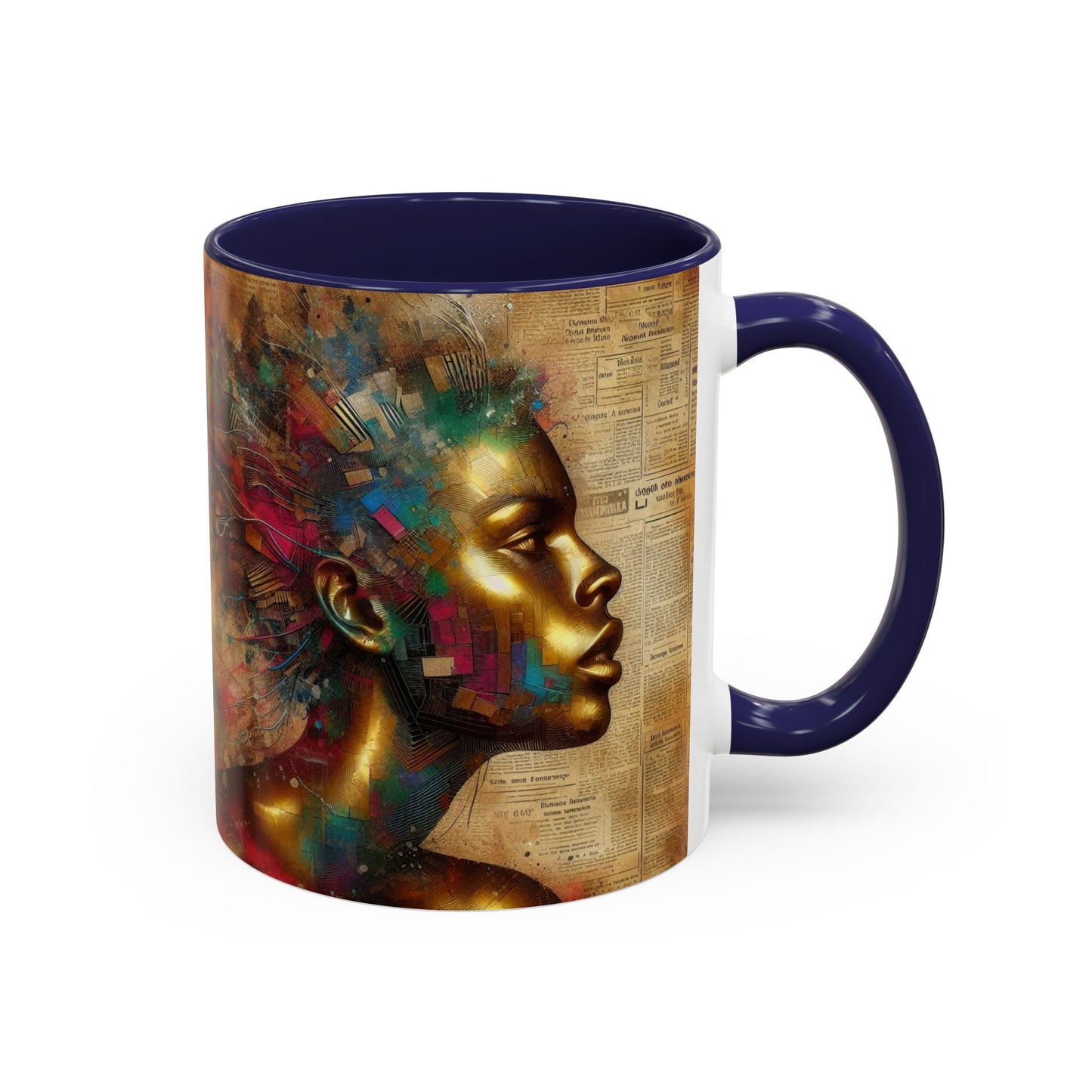 Afrocentric Accent Coffee Mug (11, 15oz) #AACM4