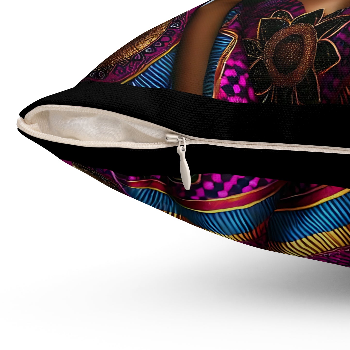 Divinity Luxury Spun Polyester Square Pillow #DL1
