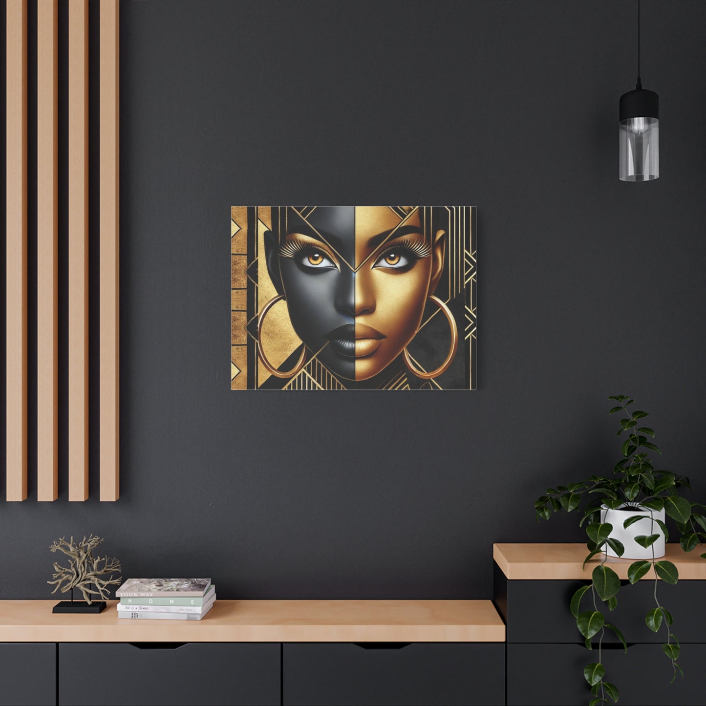 Amber Radiance Matte Canvas, Stretched, 1.25" #AR1