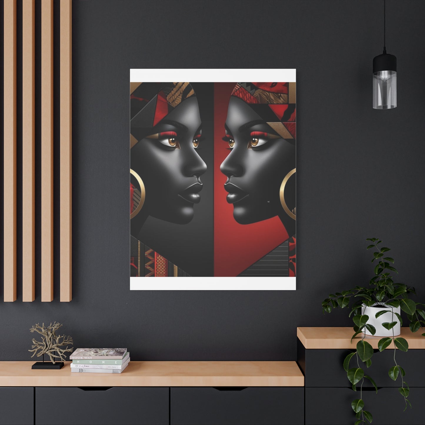 Dual Faced Matte Canvas, Stretched, 1.25" #DF1