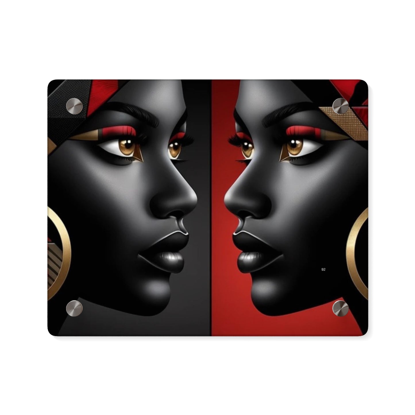 Dual Faced Acrylic Wall Art Panels #DF1
