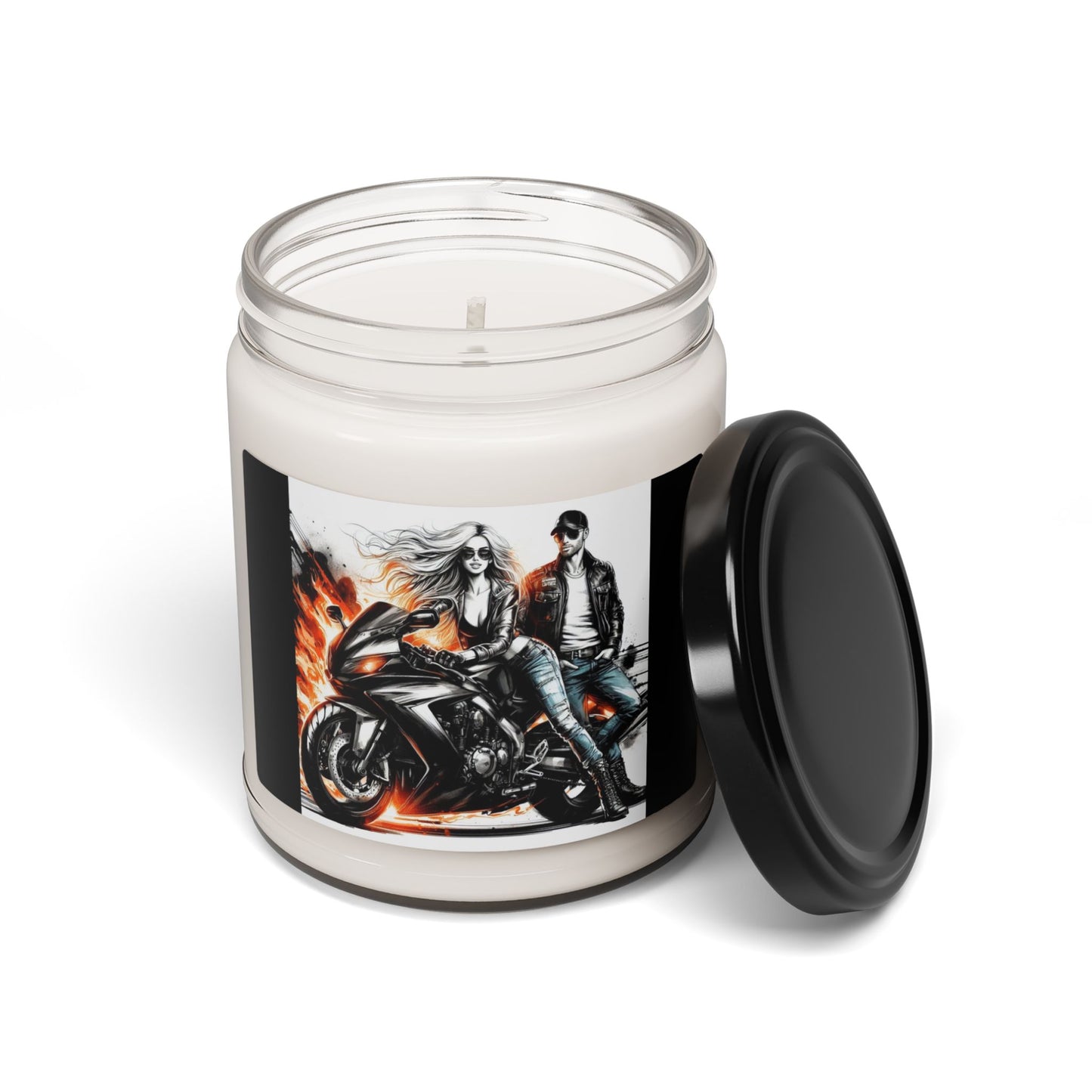 Born To Ride Scented Soy Candle, 9oz #13M