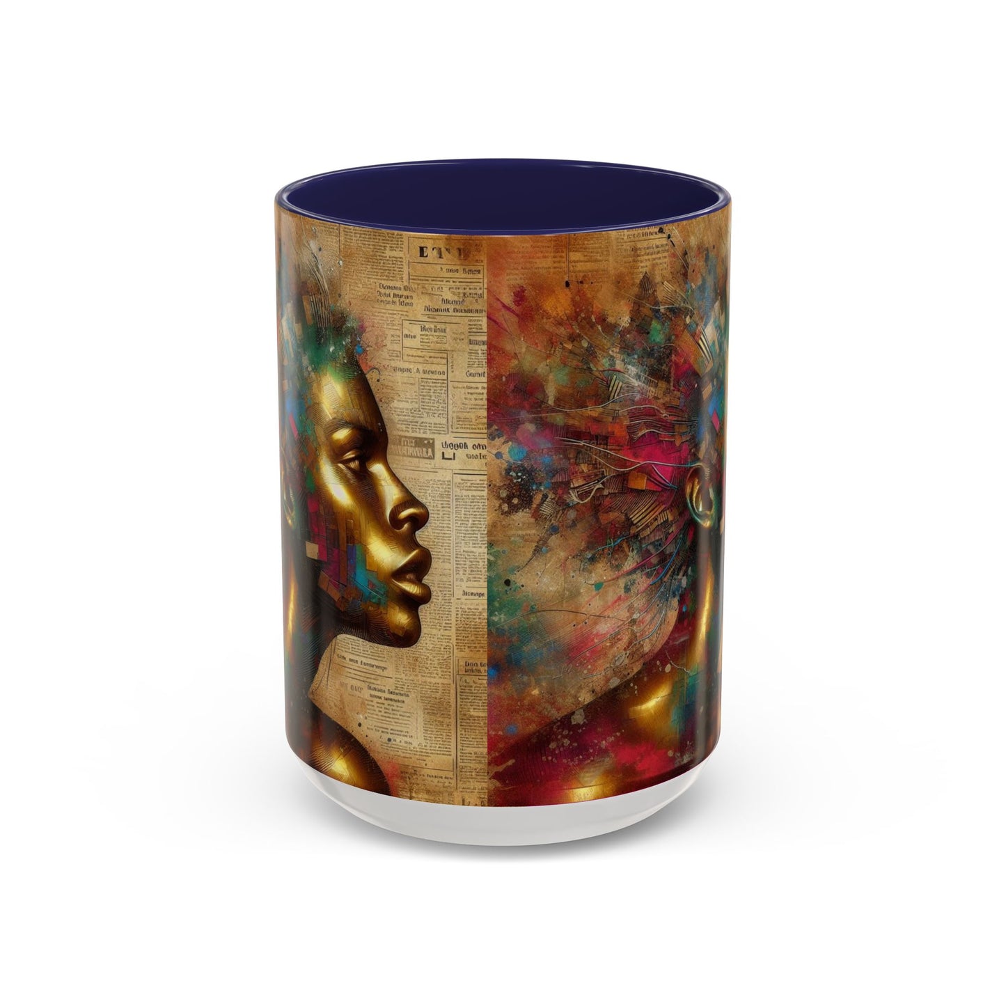 Afrocentric Accent Coffee Mug (11, 15oz) #AACM4