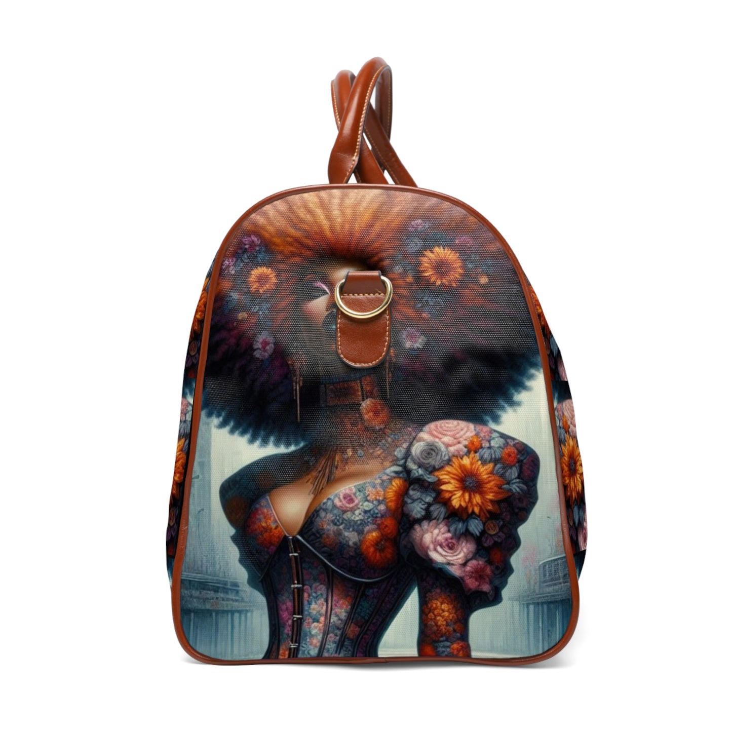Afrocentric Beauty Luxury Waterproof Travel Bag #AB3