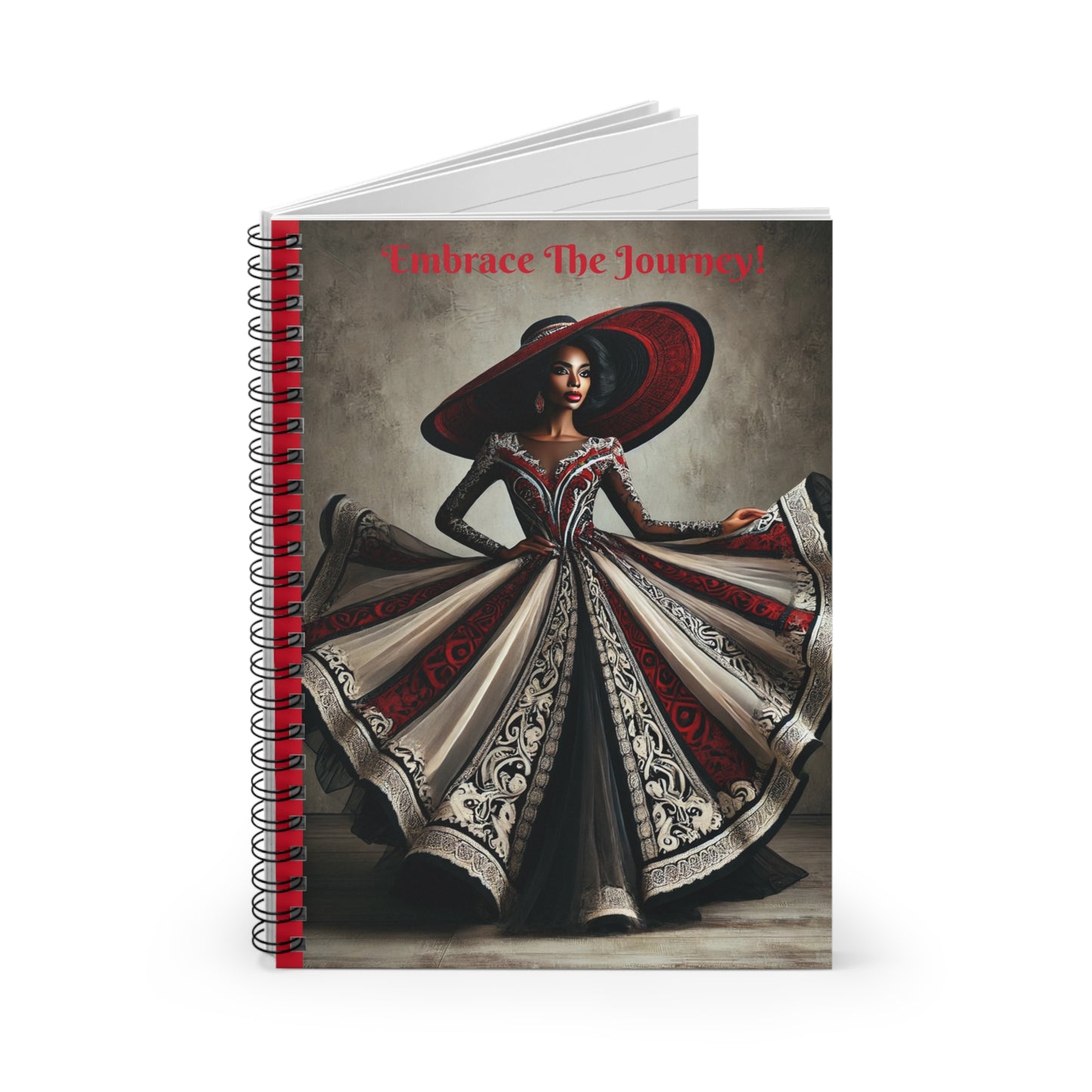 Embrace The Journey Spiral Notebook - Ruled Line #ETJ2