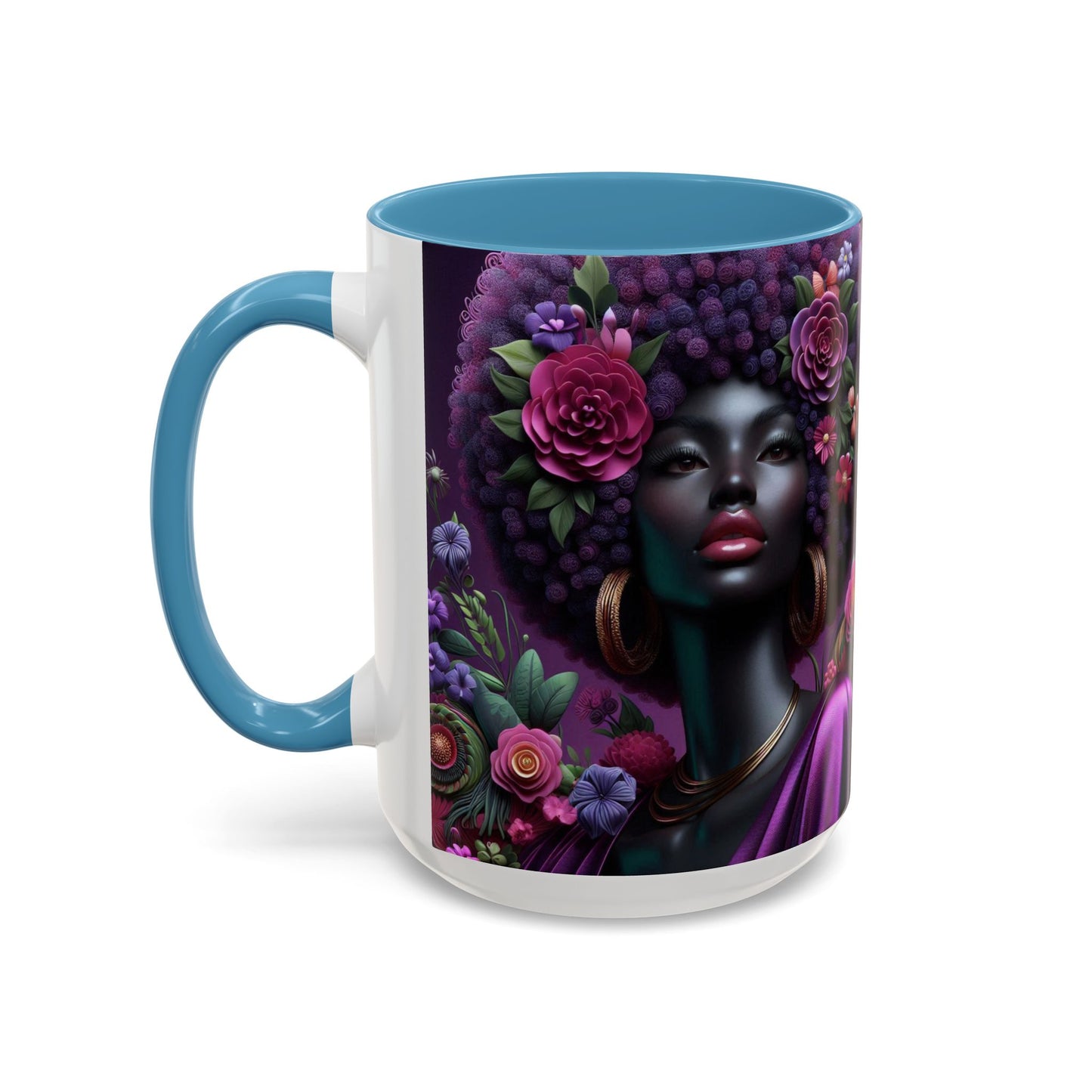 Afrocentric Accent Coffee Mug (11, 15oz) #AACM8