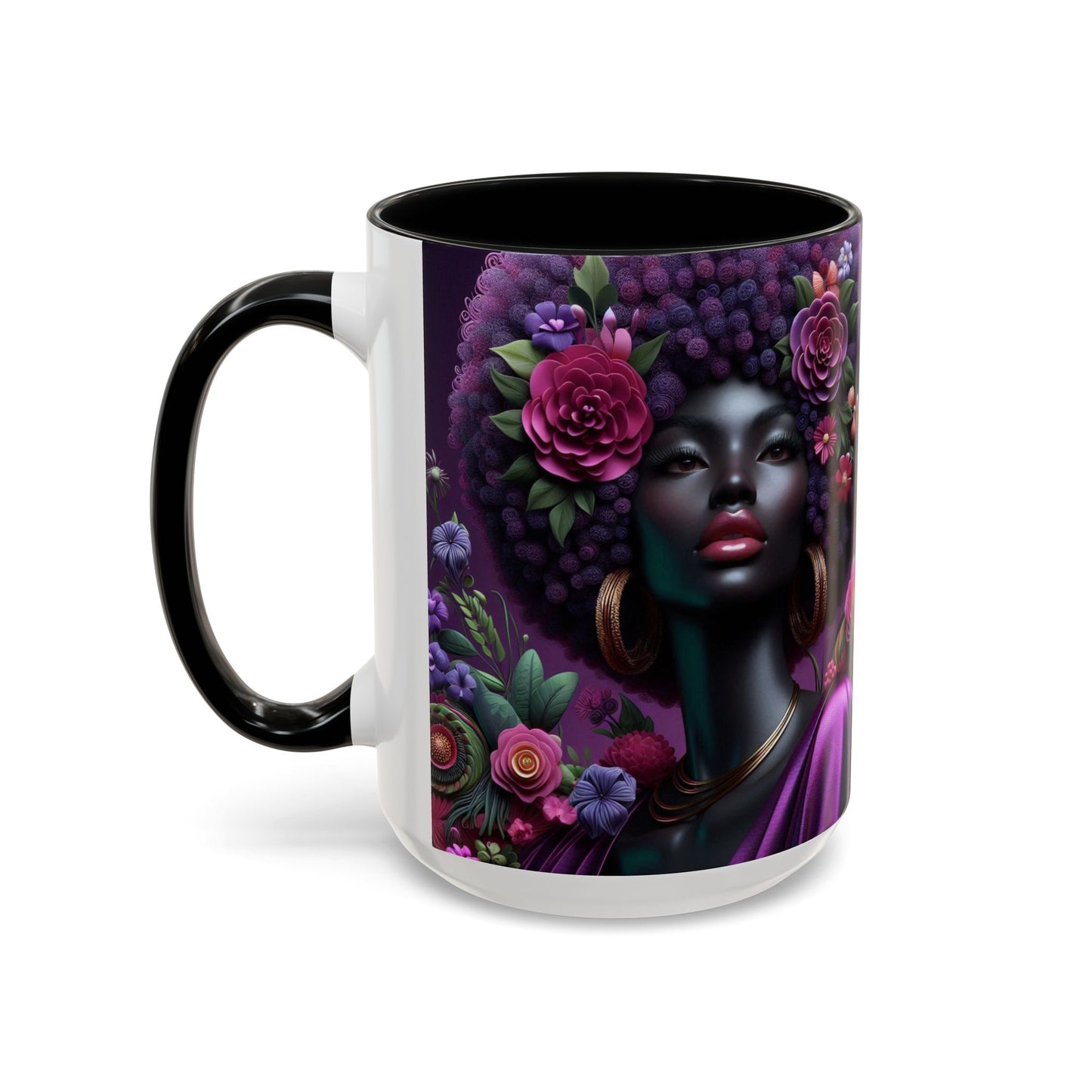Afrocentric Accent Coffee Mug (11, 15oz) #AACM8