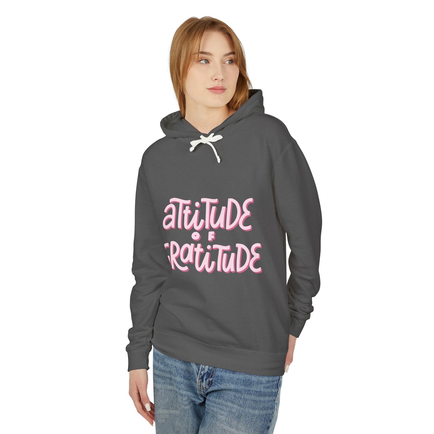 Affirmations Unisex Lightweight Hooded Sweatshirt #AU5