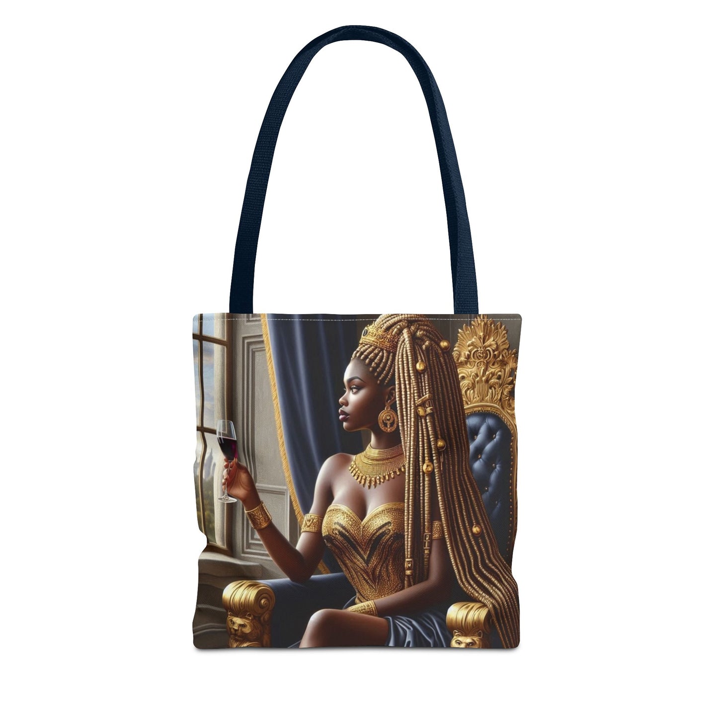 Sitting Queen Tote Bag (AOP) #T6