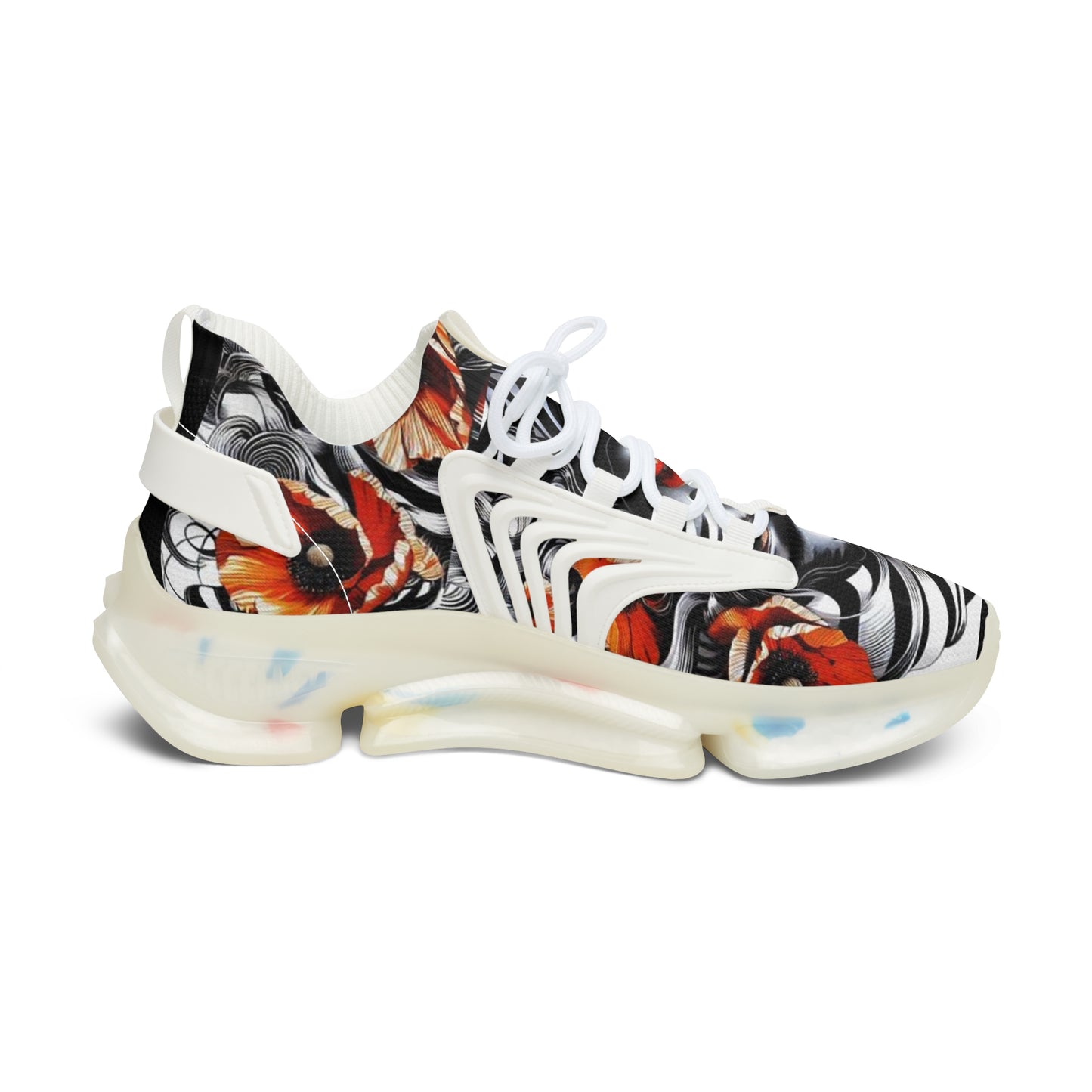 Zebra Fantasy Women's Mesh Sneakers #ZF36