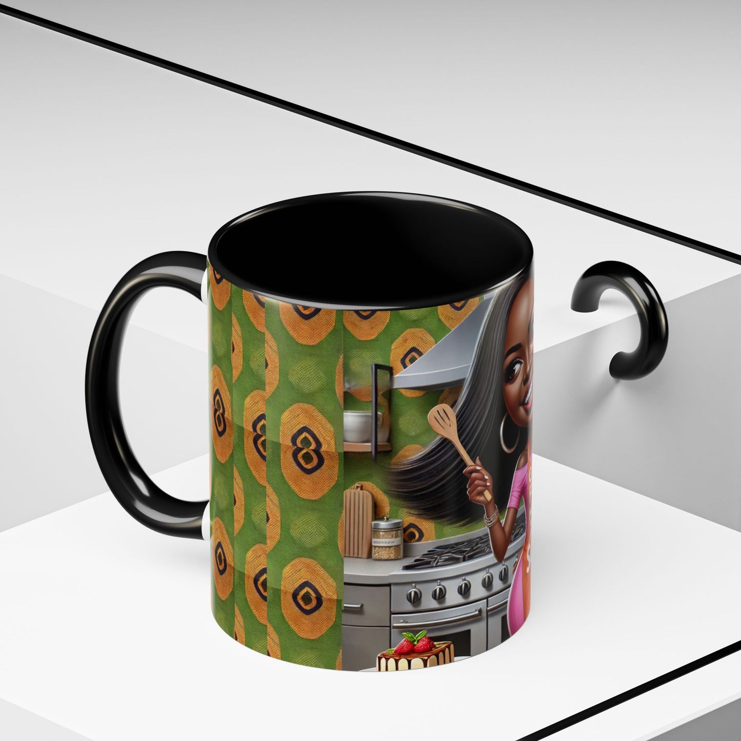 Soulful Bites and Kitchen Delights Accent Coffee Mug (11, 15oz) #SBKD1