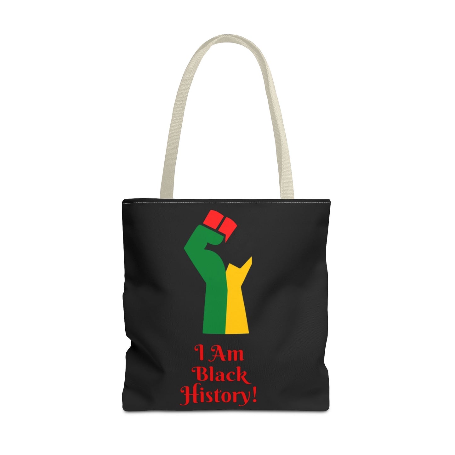 Empowering Black History Tote Bag - "I Am Black History!"