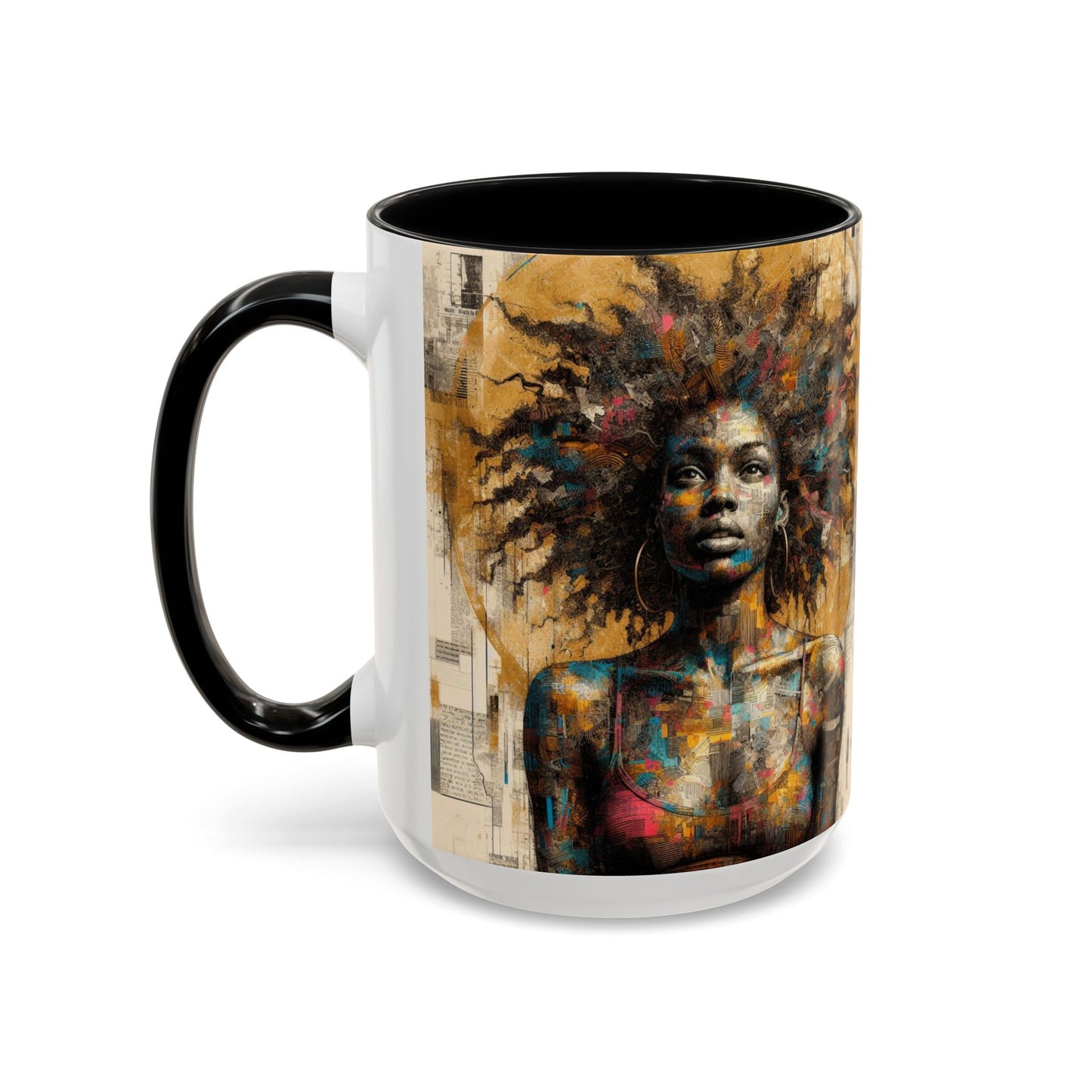 Afrocentric Accent Coffee Mug (11, 15oz) #AACM1