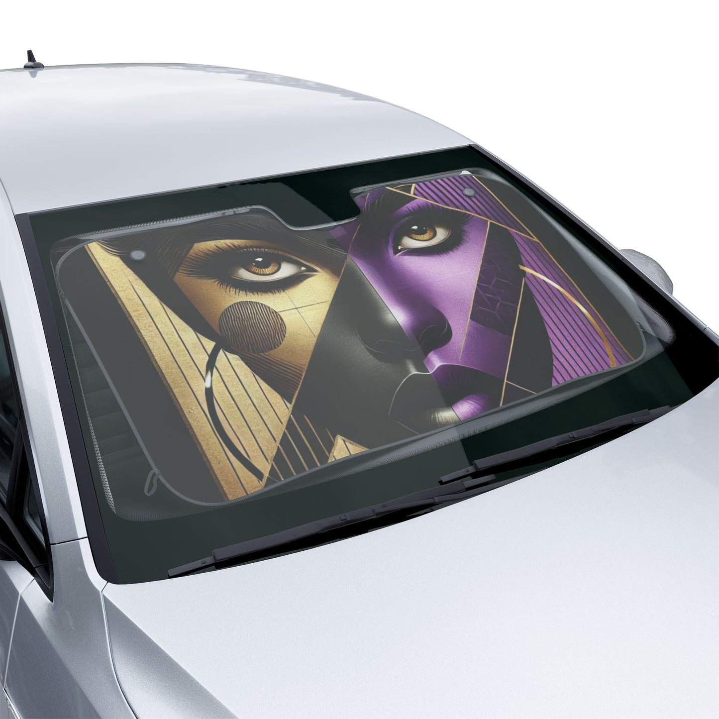Abstract Beauty Car Sun Shades #AB2