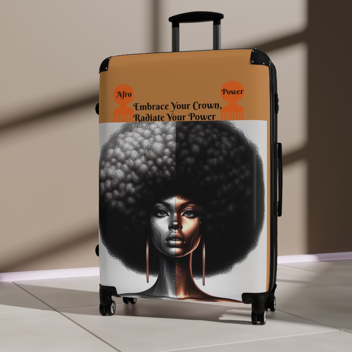 Afro Power Suitcases #AP8