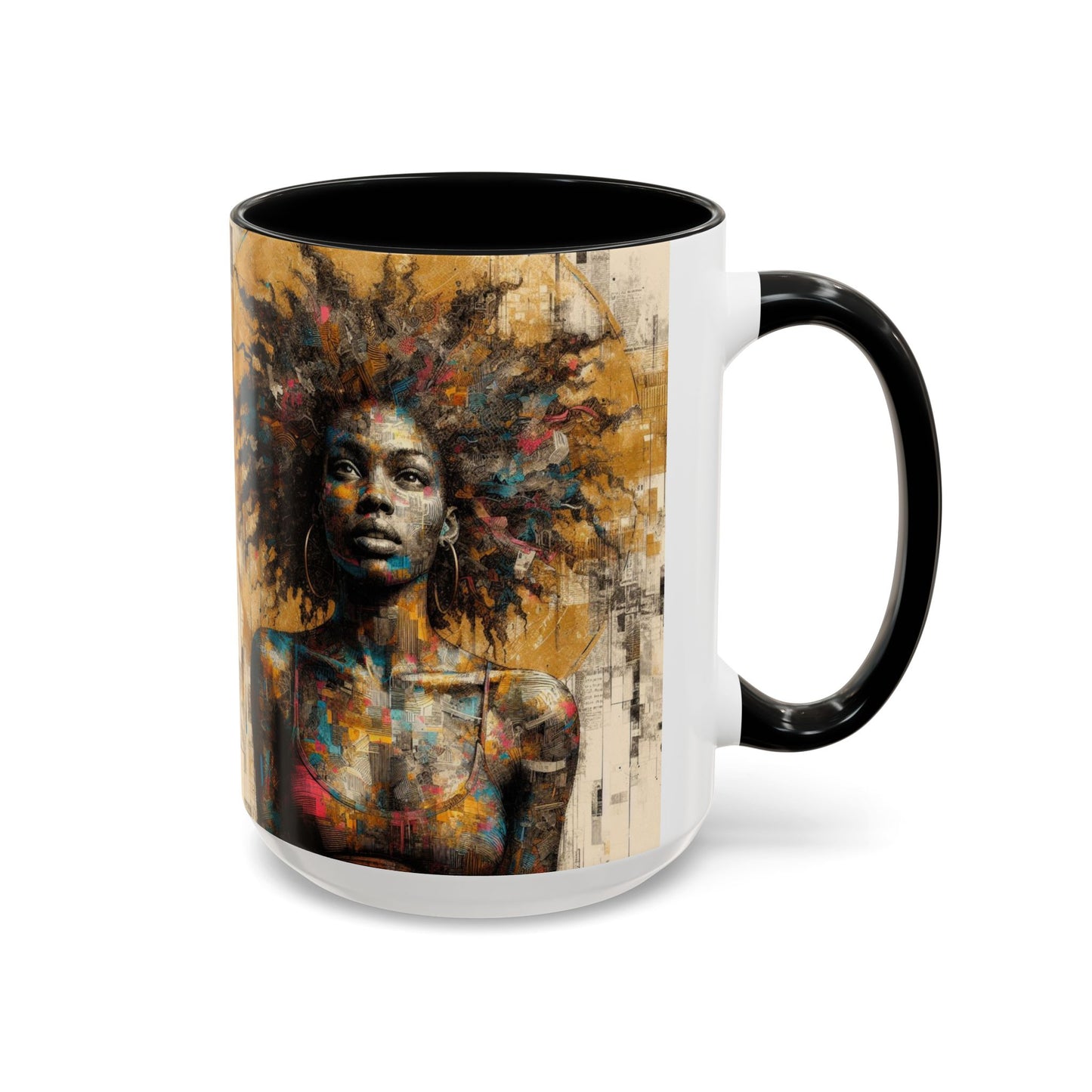 Afrocentric Accent Coffee Mug (11, 15oz) #AACM1