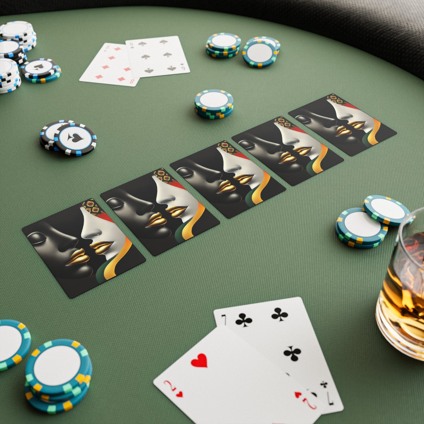 Dual Faced Poker Cards #DF4