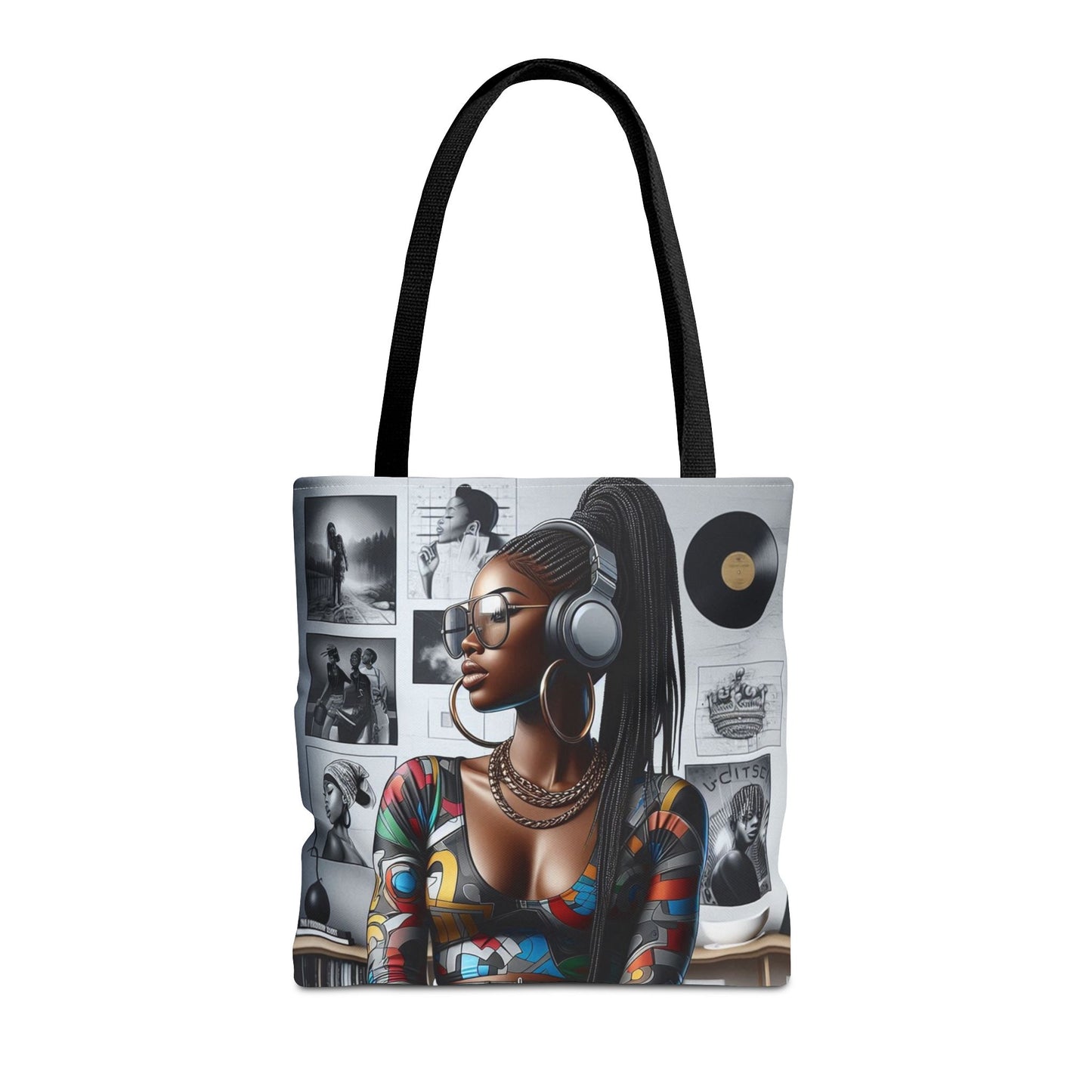 Feel The Music Tote Bag (AOP) #FM9
