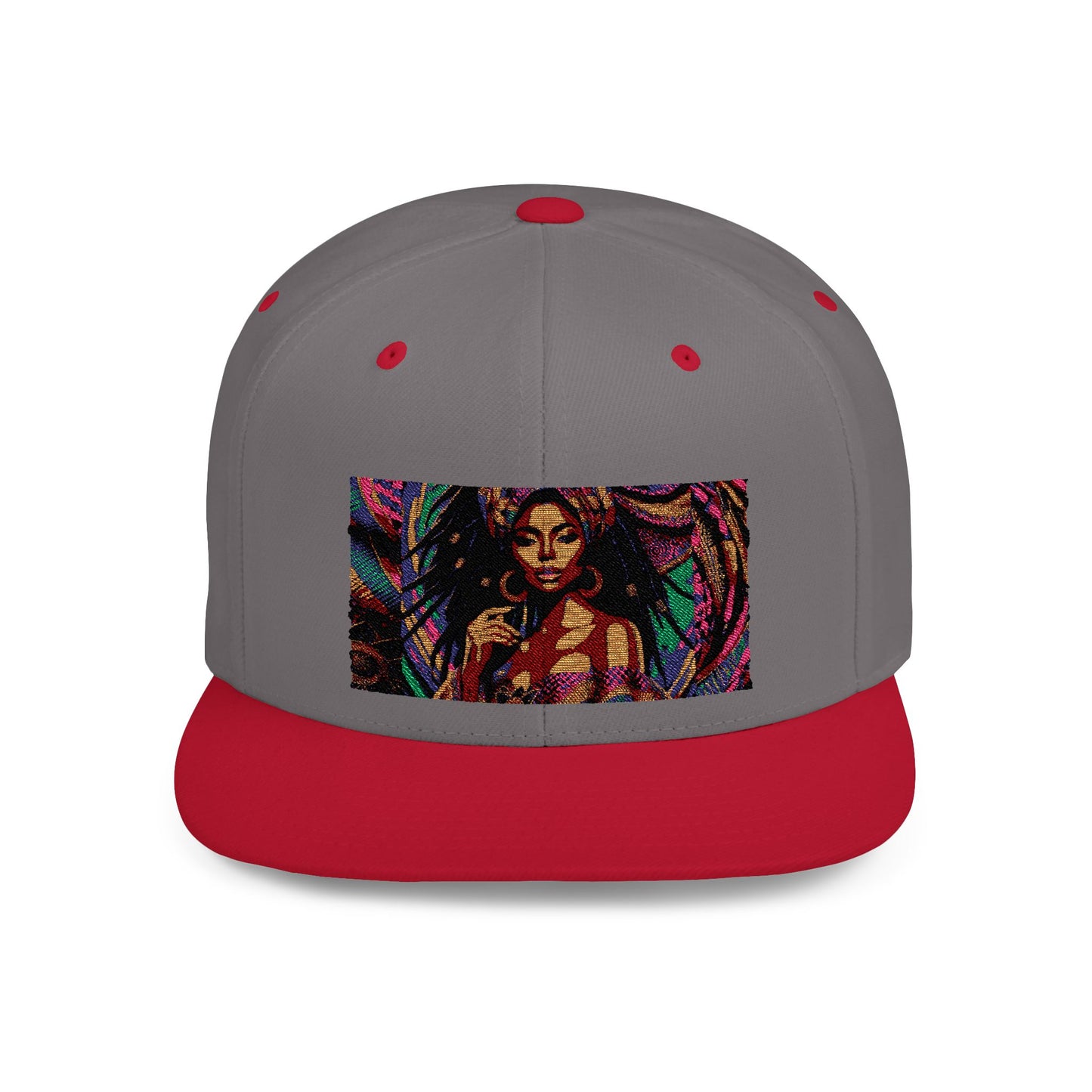 Divinity Luxury Flat Bill Snapback Hat - Bold Statement Headwear #DL1