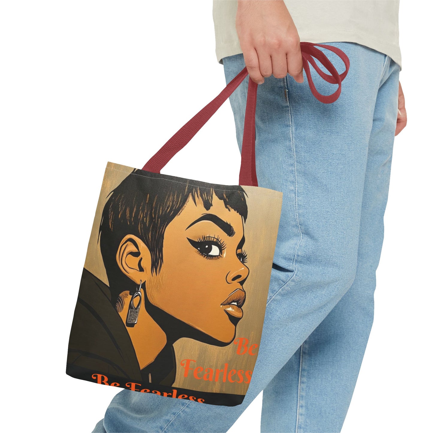 Be Fearless Tote Bag (AOP) #T12
