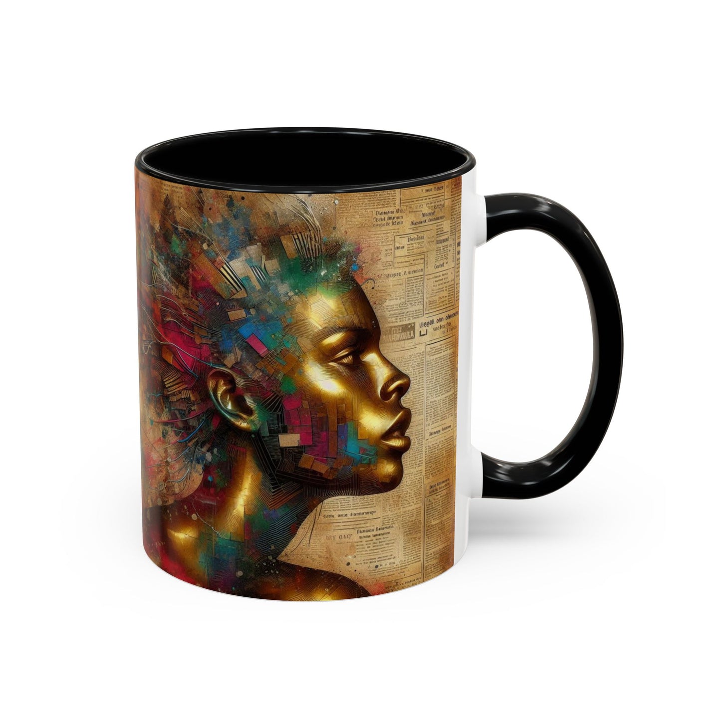 Afrocentric Accent Coffee Mug (11, 15oz) #AACM4