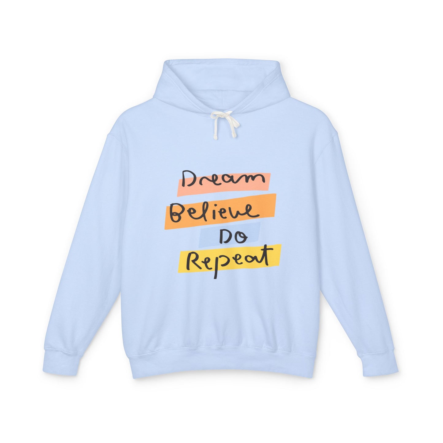 Affirmations Unisex Lightweight Hooded Sweatshirt #AU2