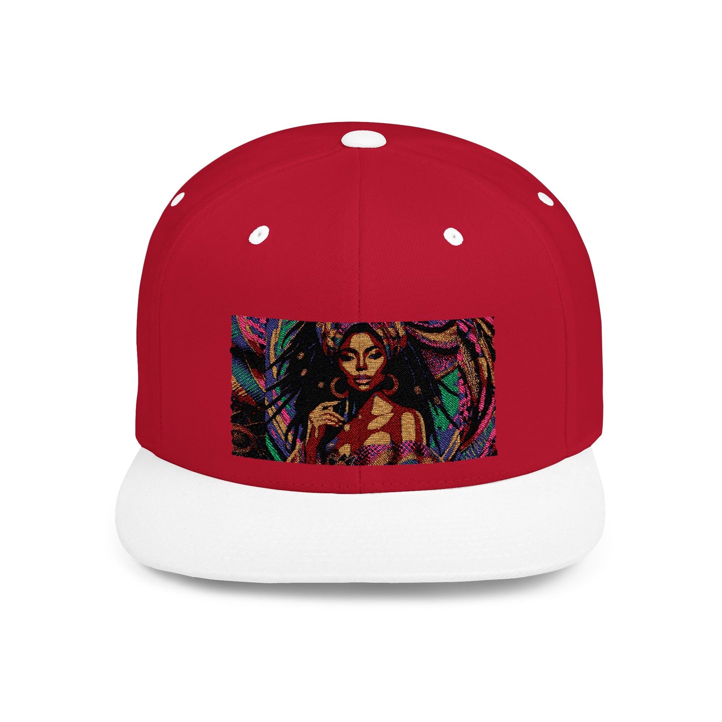 Divinity Luxury Flat Bill Snapback Hat - Bold Statement Headwear #DL1