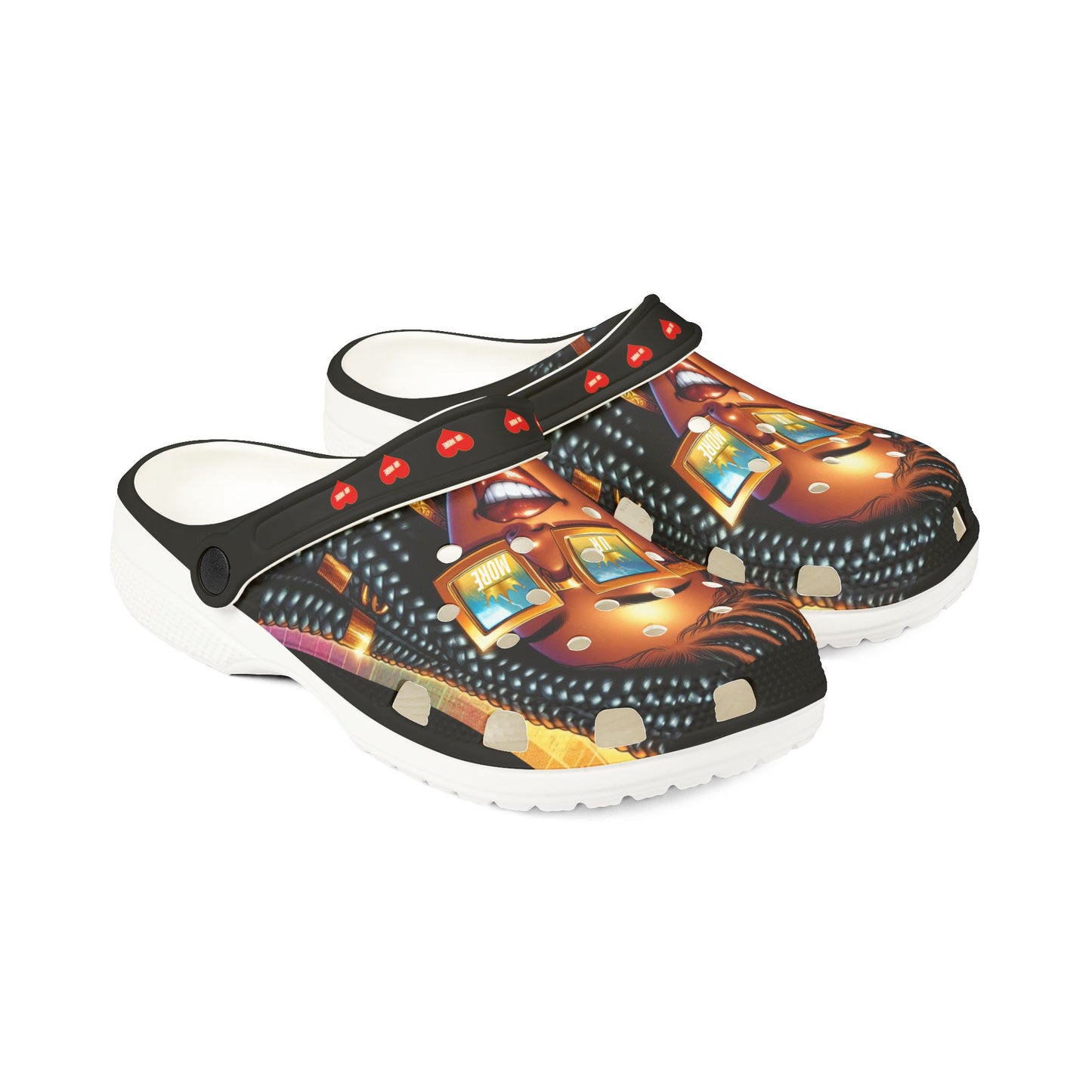 UR More EVA Foam Rubber Shoes (AOP) #19U