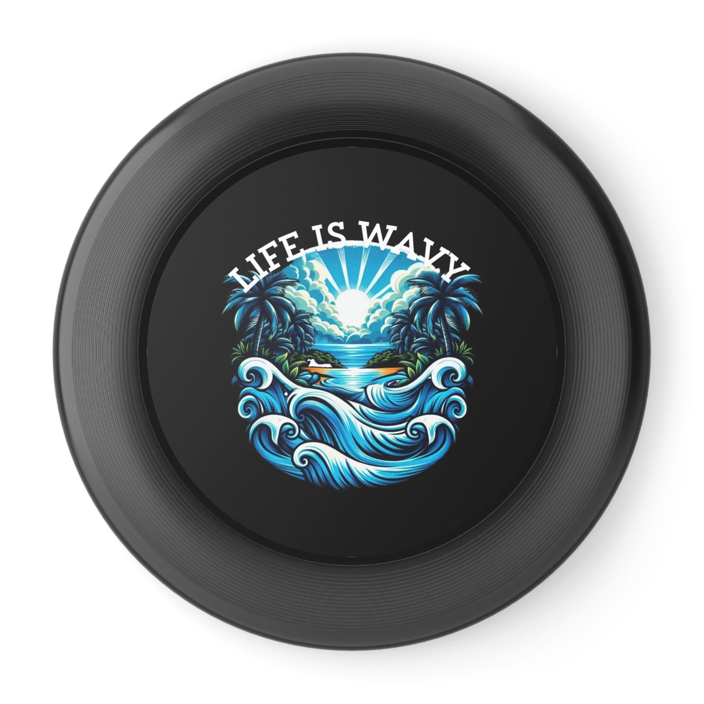 Life is Wavy Wham-O Frisbee #LW1