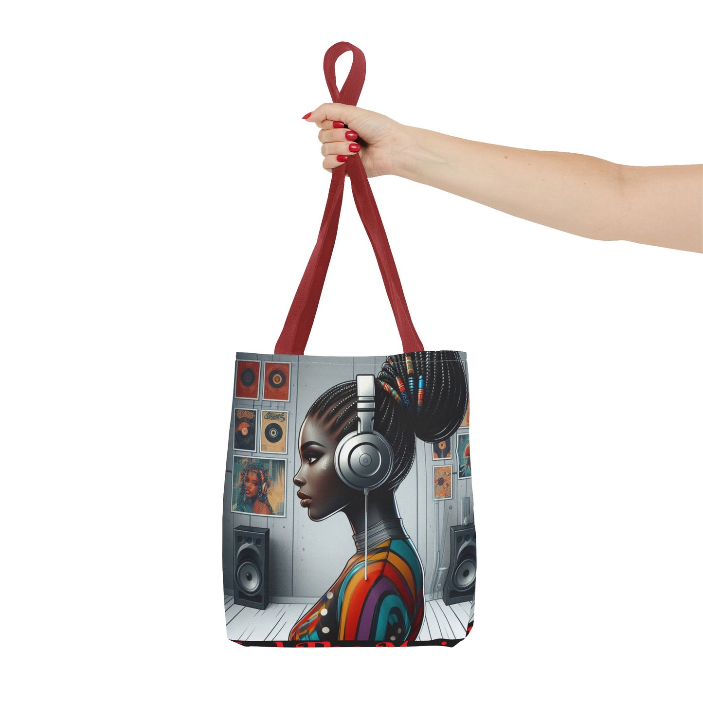 Feel The Music Tote Bag (AOP) #FM11