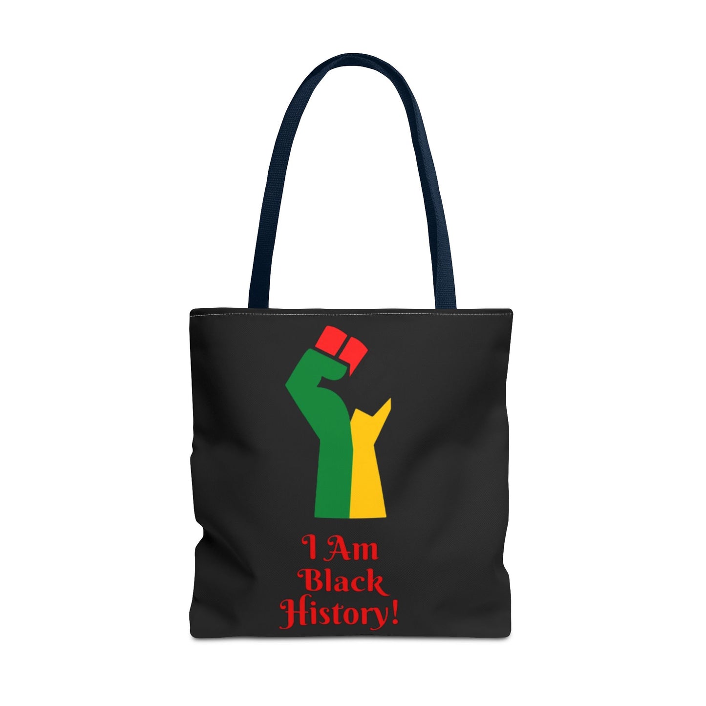 Empowering Black History Tote Bag - "I Am Black History!"