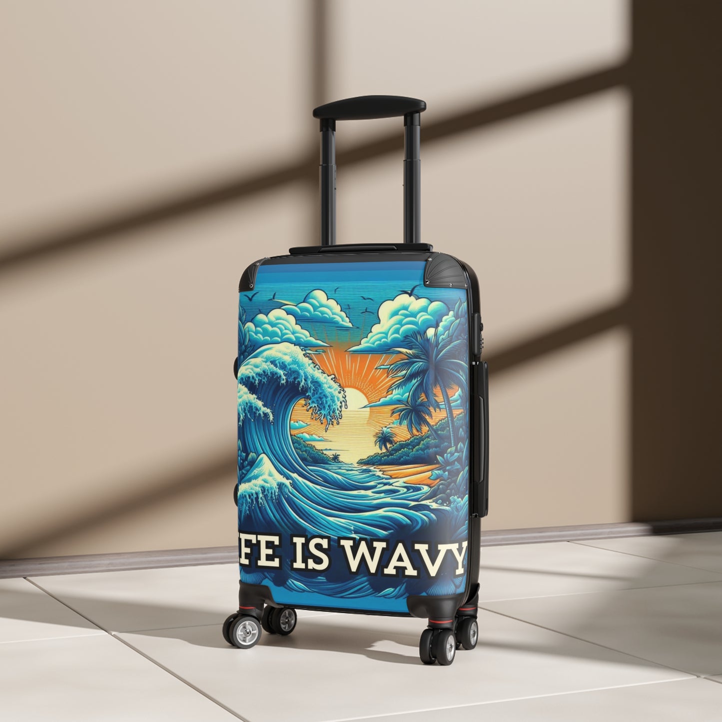 Life is Wavy Suitcases #LW3