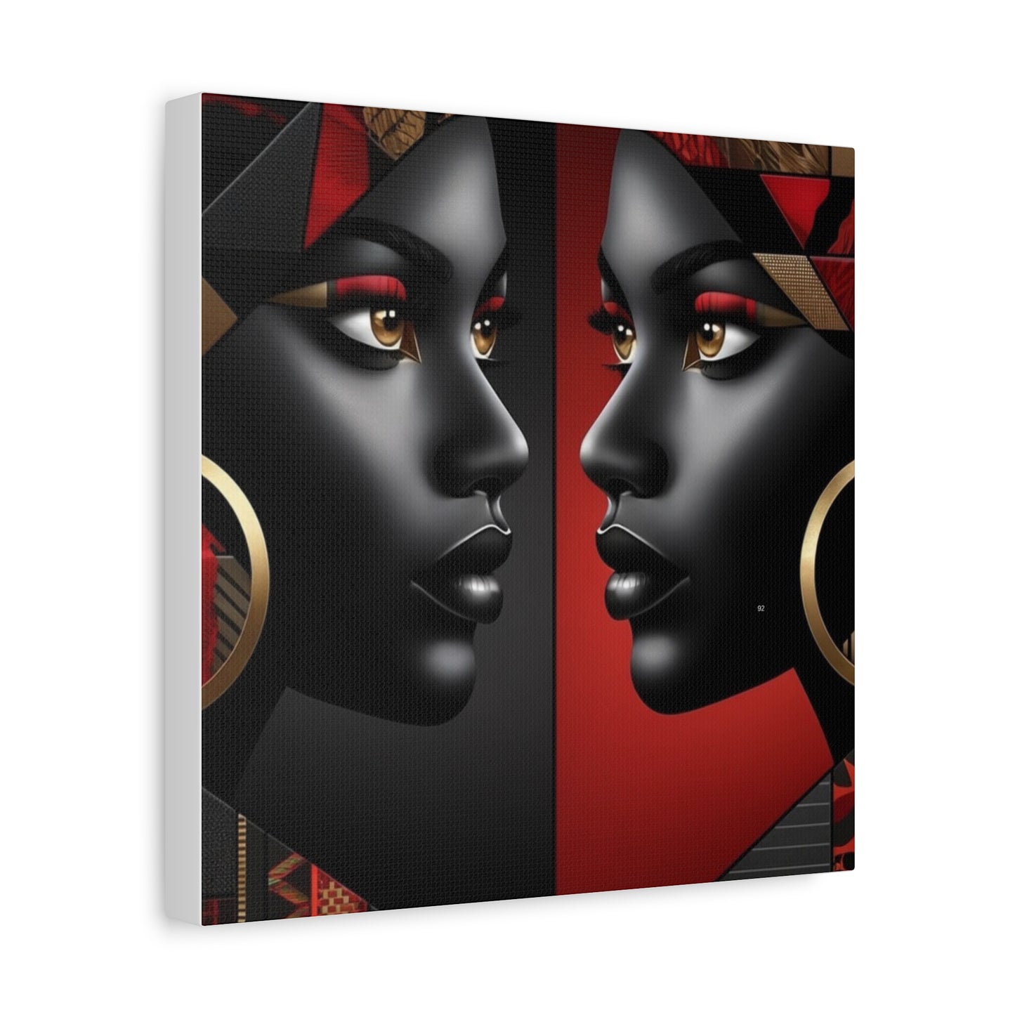 Dual Faced Matte Canvas, Stretched, 1.25" #DF1