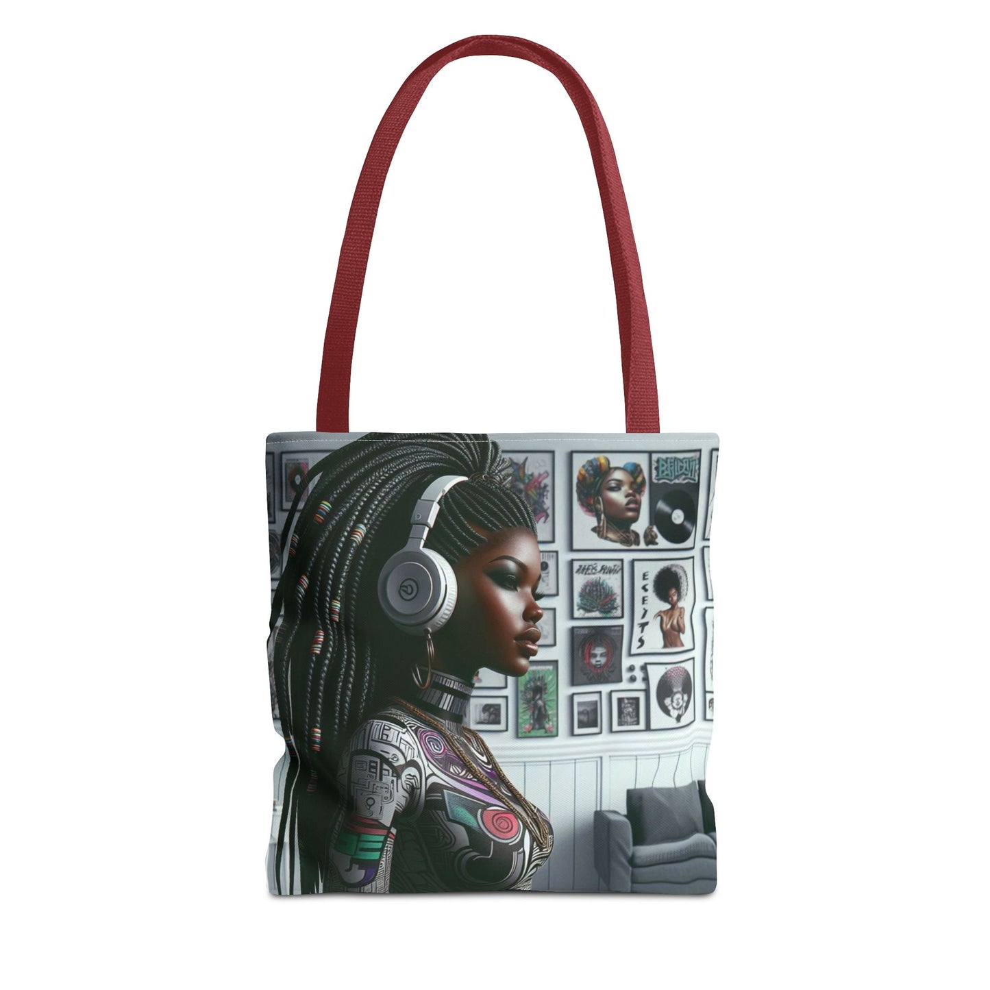 Feel The Music Tote Bag (AOP) #FM5