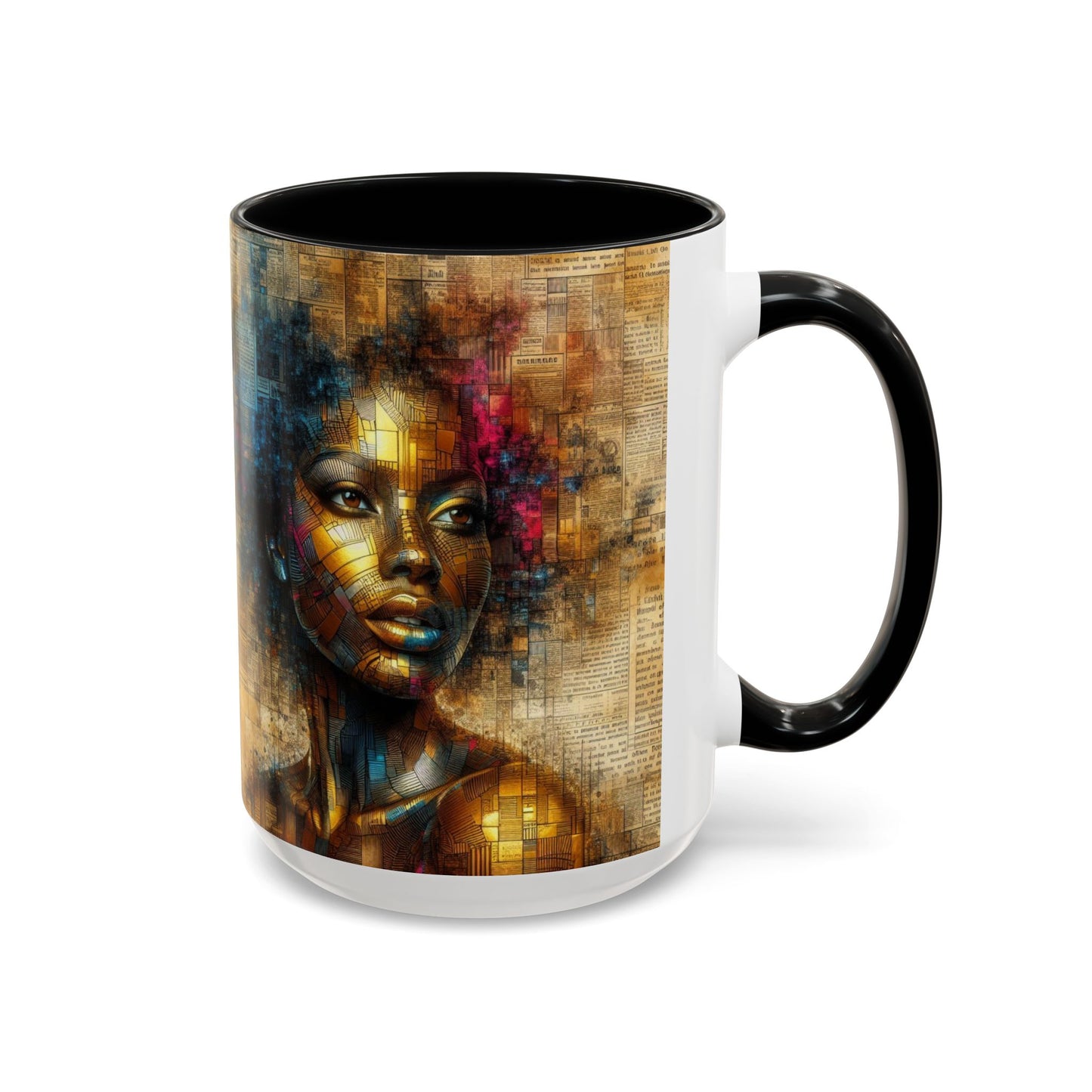 Afrocentric Accent Coffee Mug (11, 15oz) #AACM10