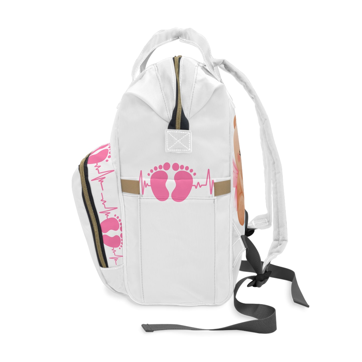 It's A Girl Multifunctional Diaper Backpack #IAG2