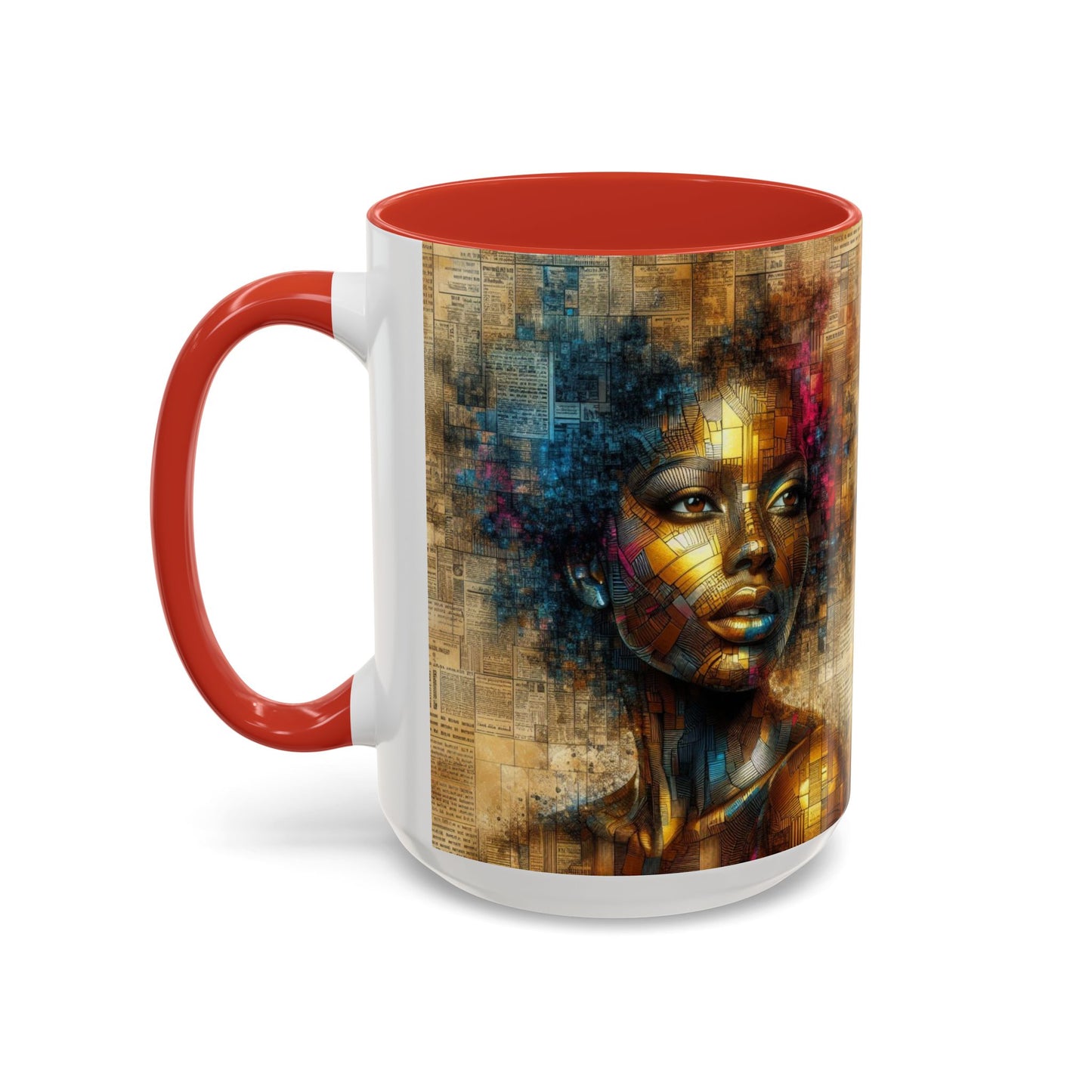 Afrocentric Accent Coffee Mug (11, 15oz) #AACM10