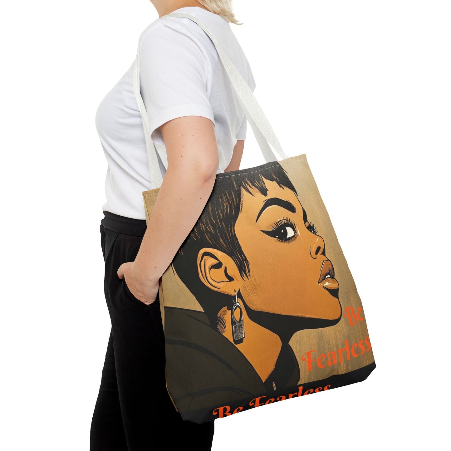 Be Fearless Tote Bag (AOP) #T12