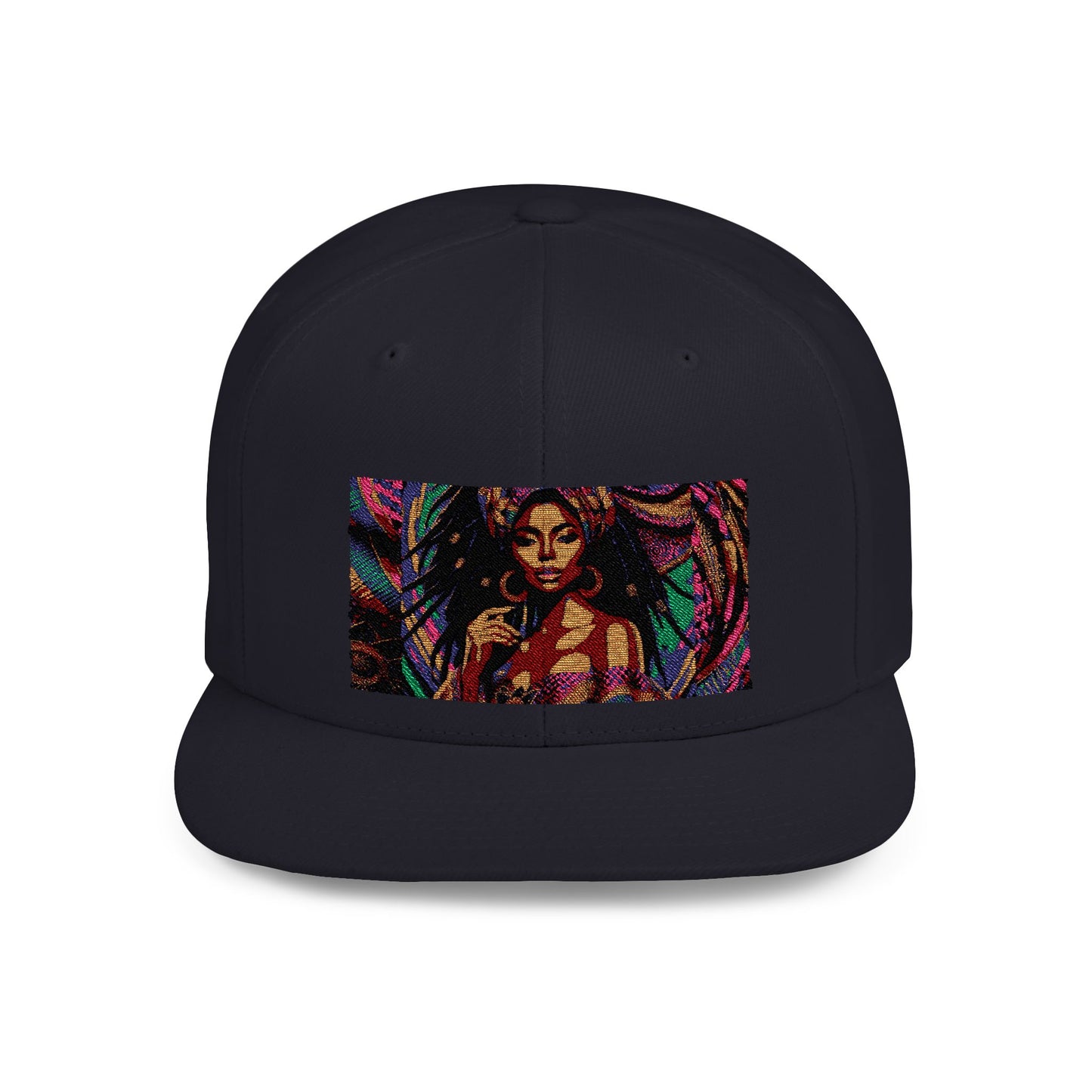 Divinity Luxury Flat Bill Snapback Hat - Bold Statement Headwear #DL1