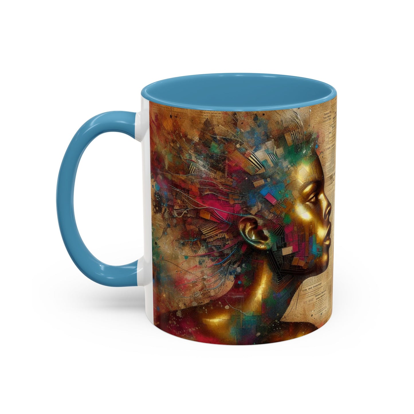 Afrocentric Accent Coffee Mug (11, 15oz) #AACM4