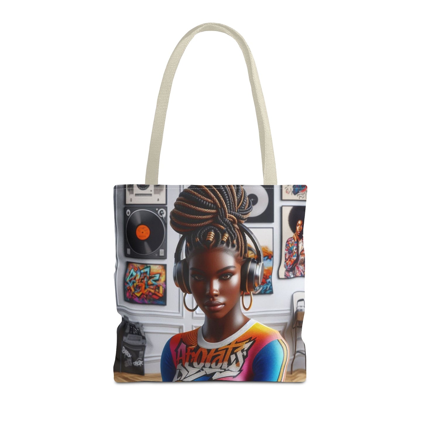 Feel The Music Tote Bag (AOP) #FM17
