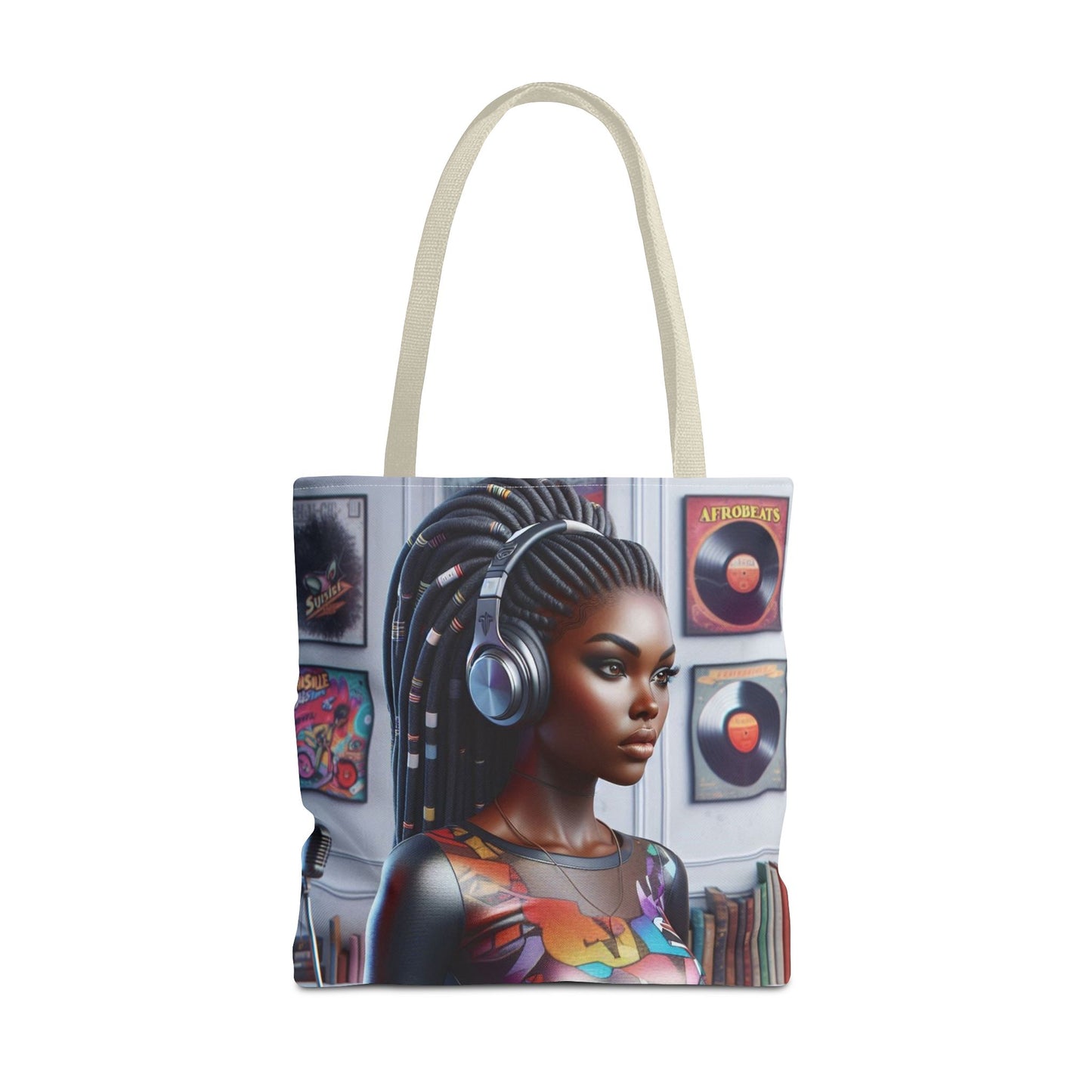Feel The Music Tote Bag (AOP) #FM16