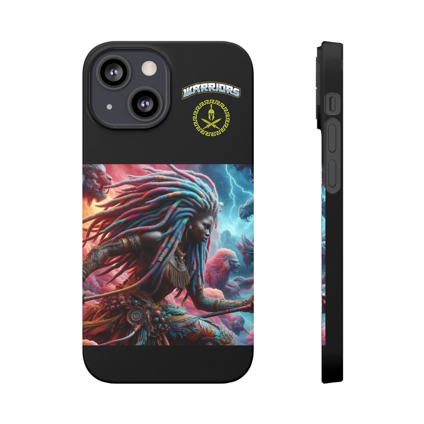 Silent Warrior Heart Slim Cases #6U