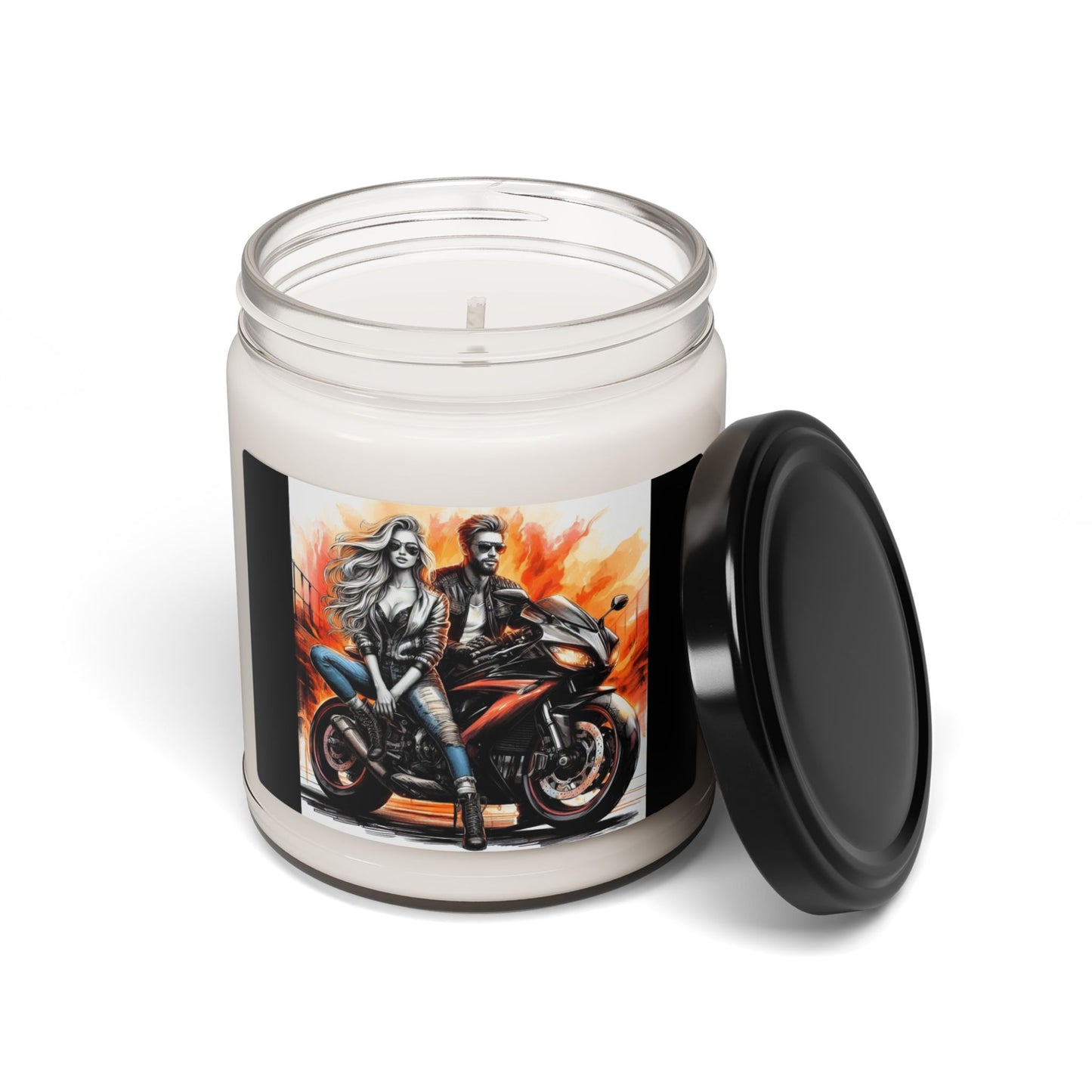 Born To Ride Scented Soy Candle, 9oz #13M