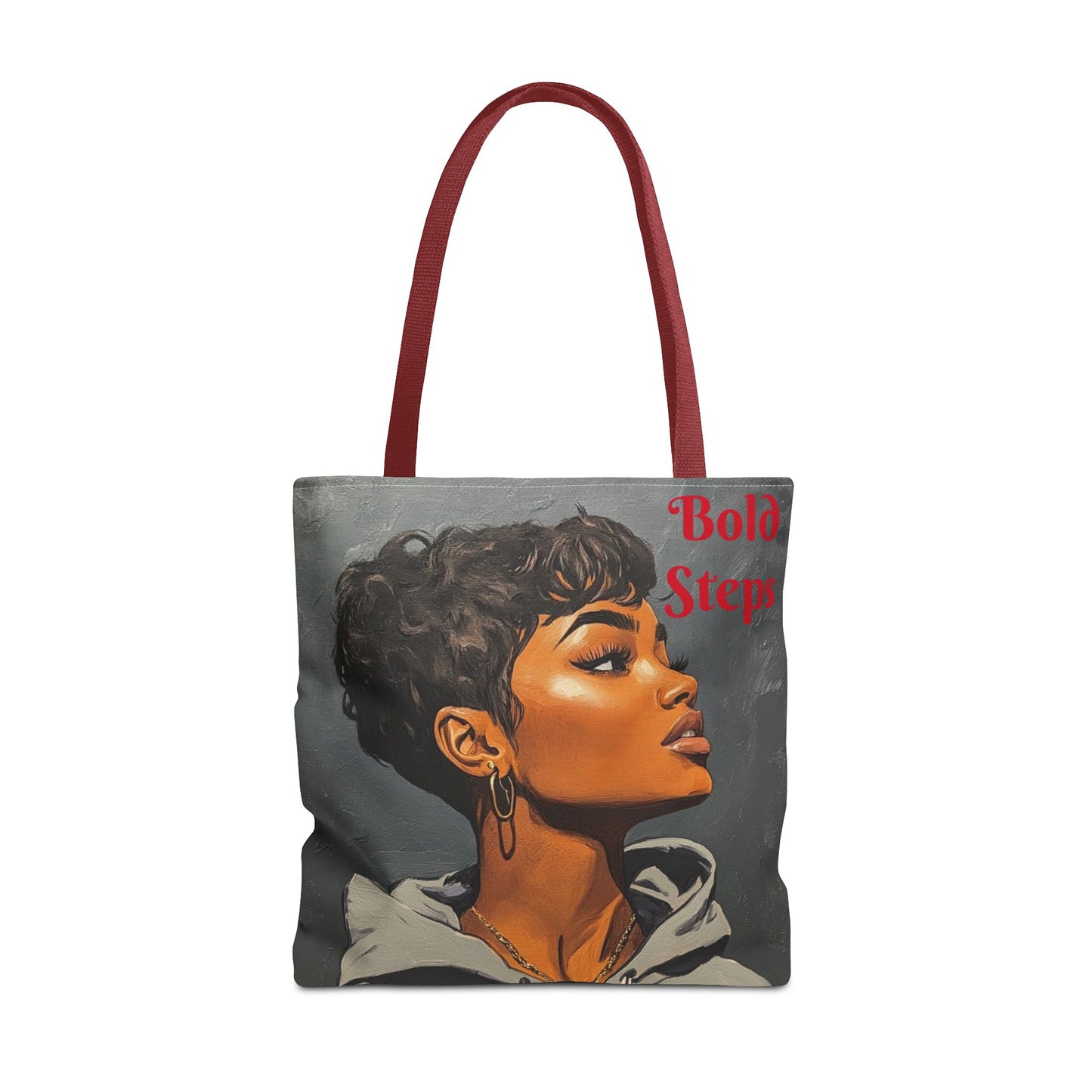 Bold Steps Tote Bag (AOP) #T11