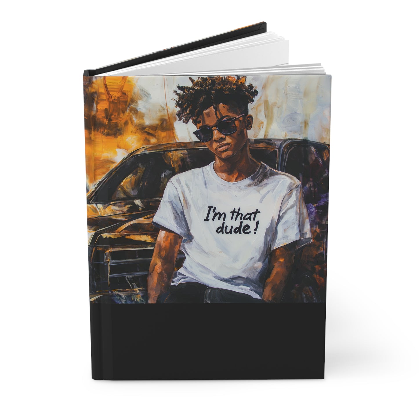 I'm That Dude Affirmations Hardcover Journal Matte #1U