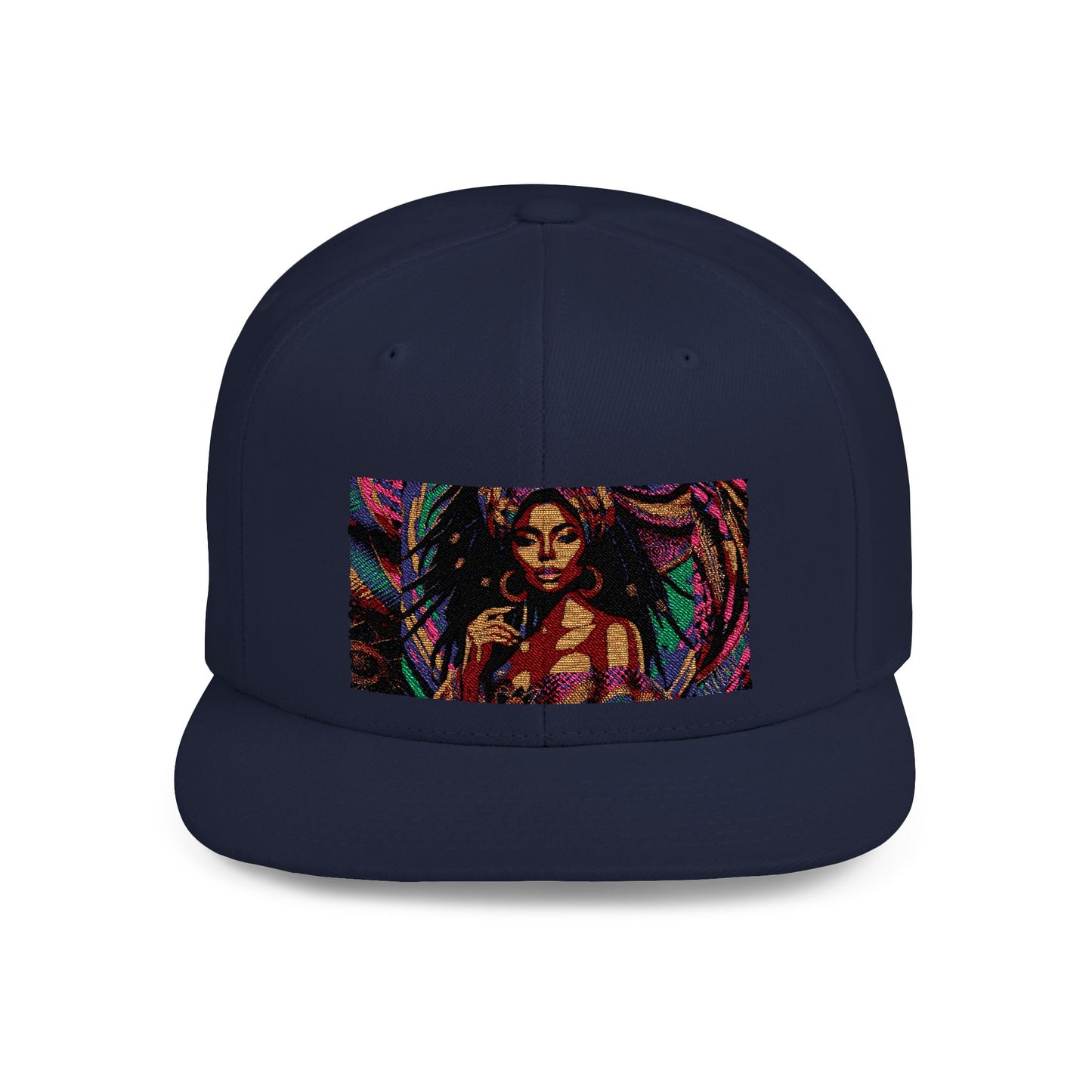 Divinity Luxury Flat Bill Snapback Hat - Bold Statement Headwear #DL1