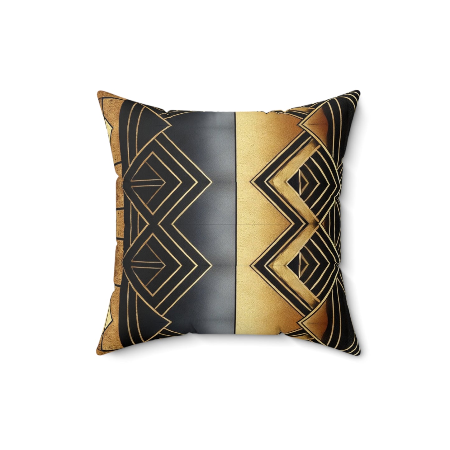 Amber Radiance Spun Polyester Square Pillow #AR1