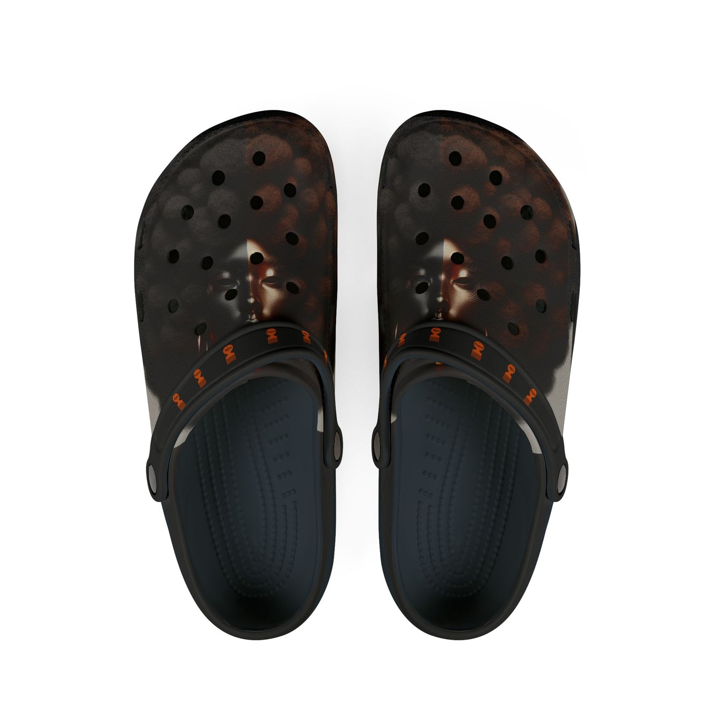 Afro Power EVA Foam Rubber Shoes (AOP) #AP8