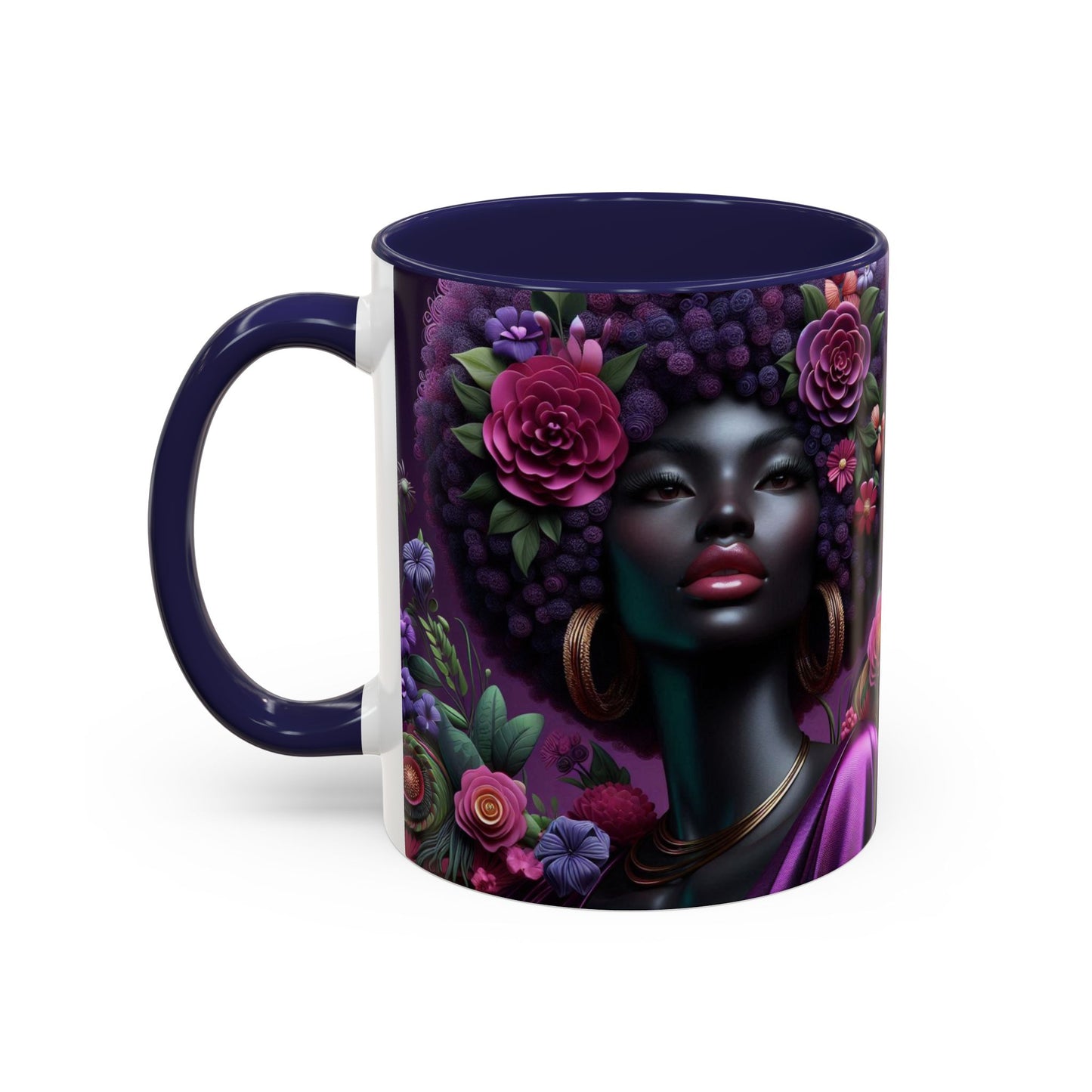 Afrocentric Accent Coffee Mug (11, 15oz) #AACM8